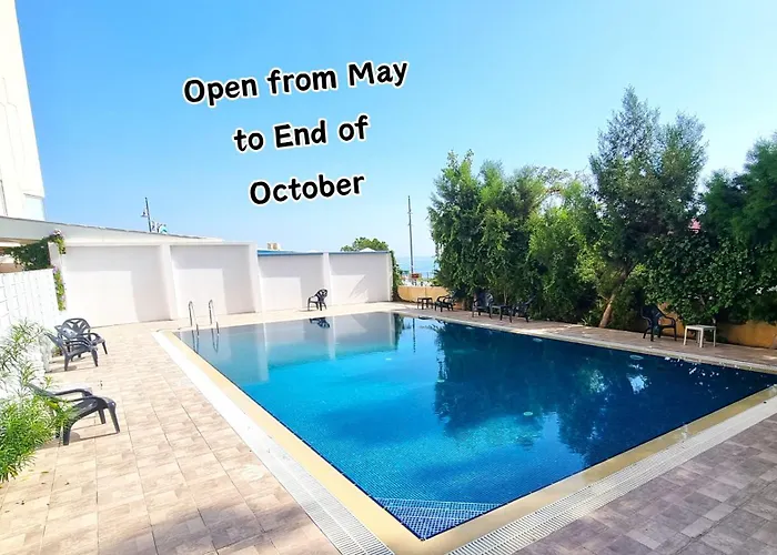 Stylish W/ Sea View + Pool + 200mbit アパート ラルナカ